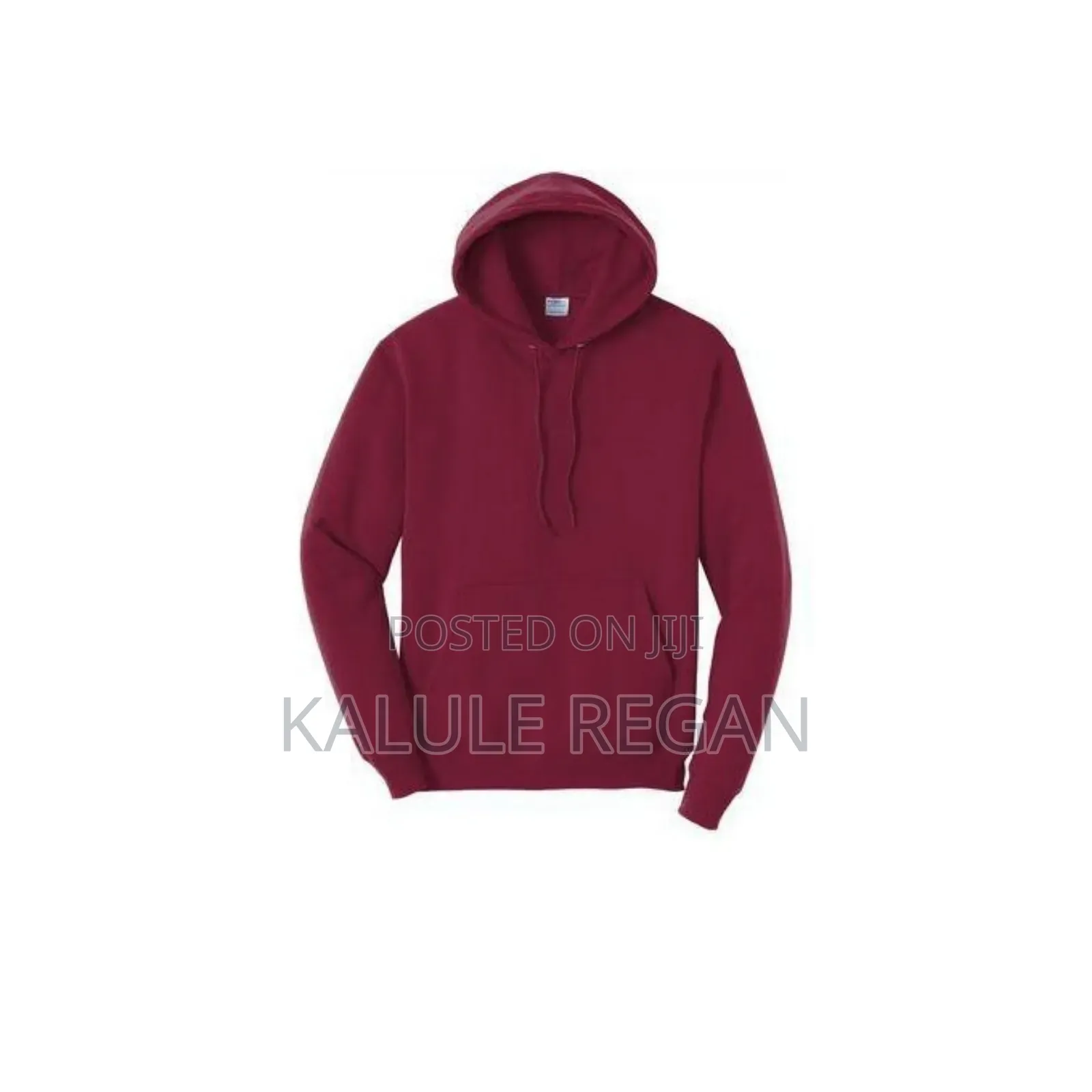 Classic Modern Unisex Hoodie Jumper - Maroon