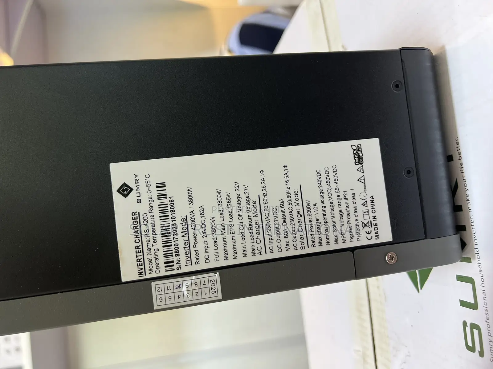 Sumry Hybrid Inverter 4.2kva/24v