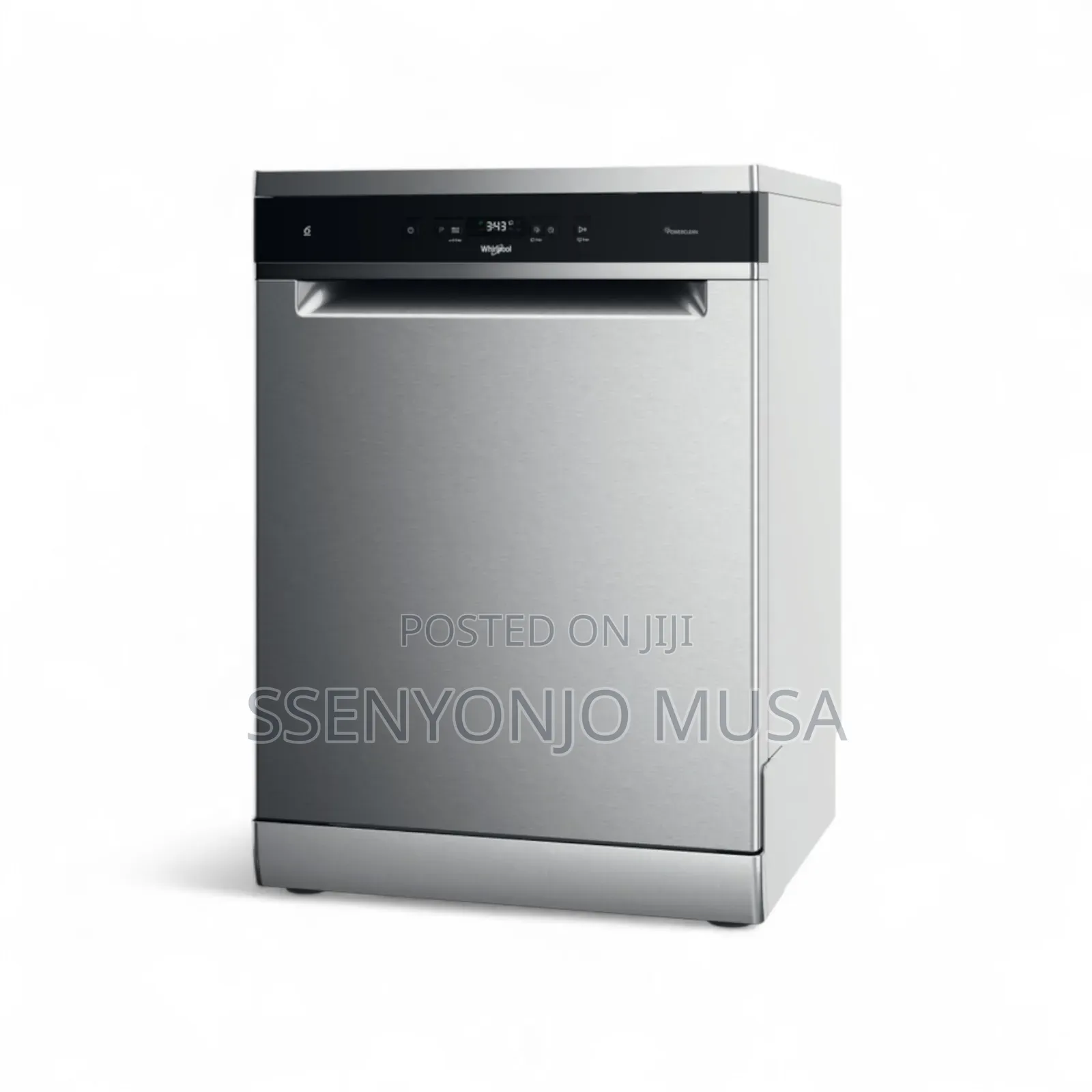 Whirlpool Vrijstaand Dishwasher-WFC 3c34 P X,Roestvrij Staal