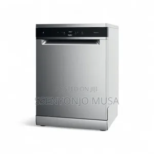 Whirlpool Vrijstaand Dishwasher-WFC 3c34 P X,Roestvrij Staal