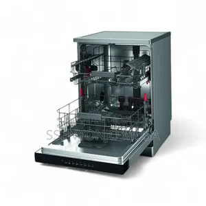 Whirlpool Vrijstaand Dishwasher-WFC 3c34 P X,Roestvrij Staal