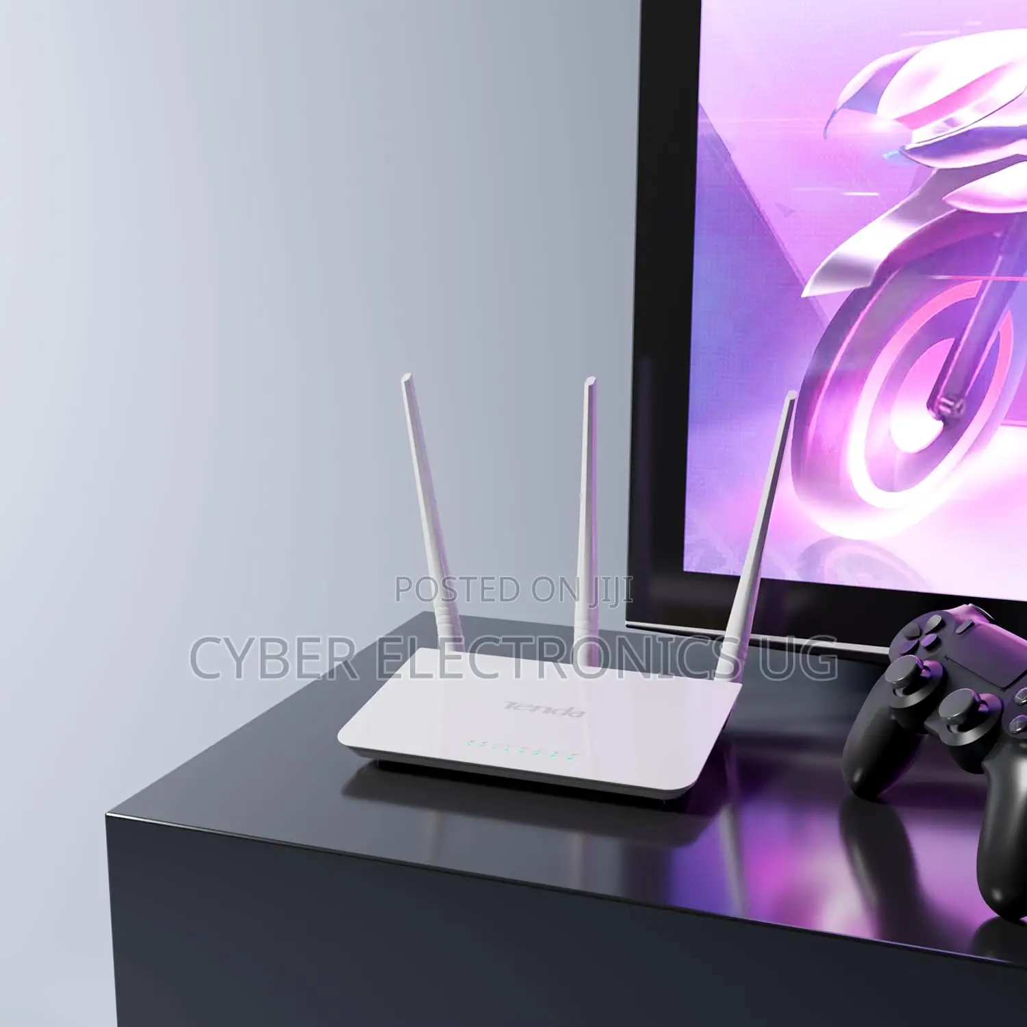 Tenda F3 300mbps Wi-Fi Router Easy Setup, WPS Button, Parental Control