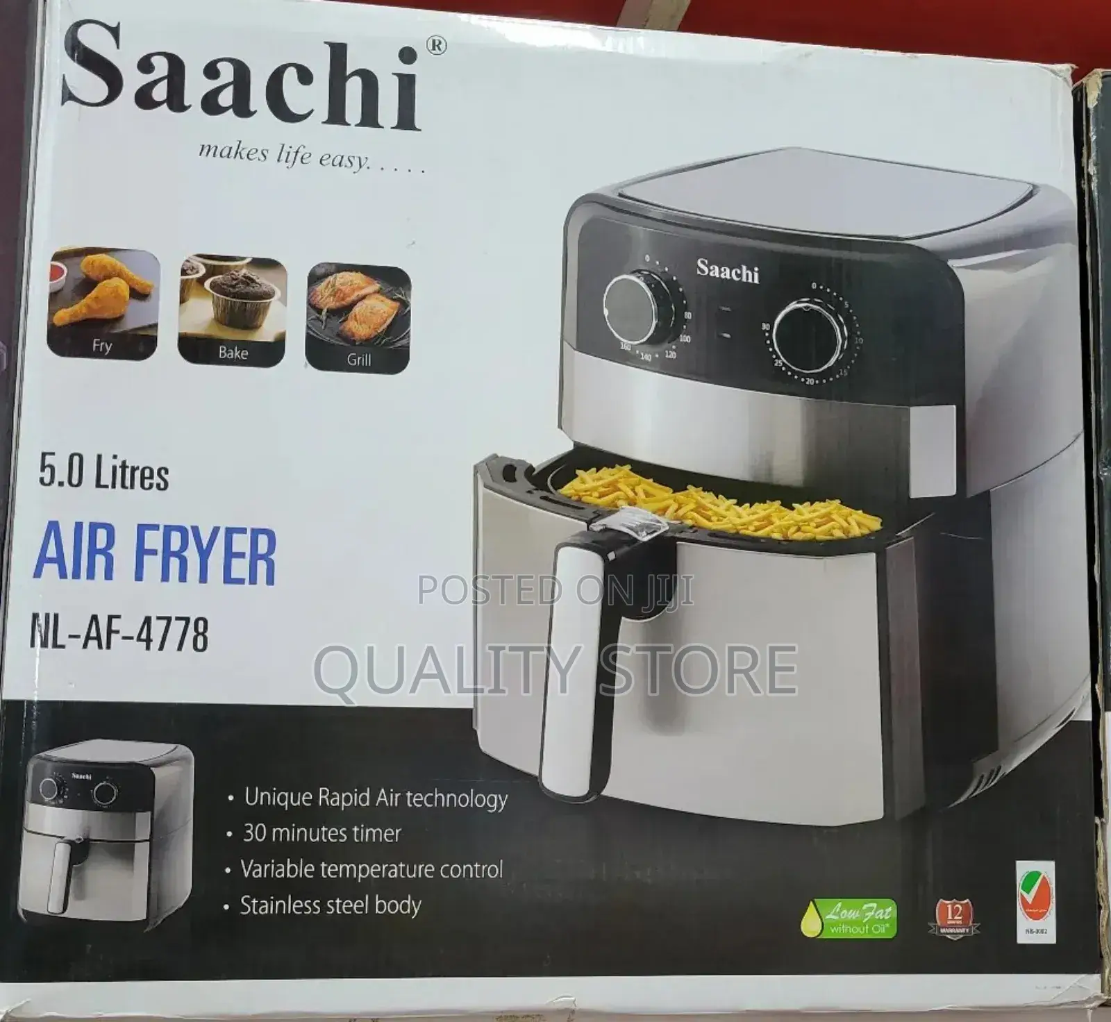 Saachi Electric Air Flyer 5.0 L Nl-Af-4778