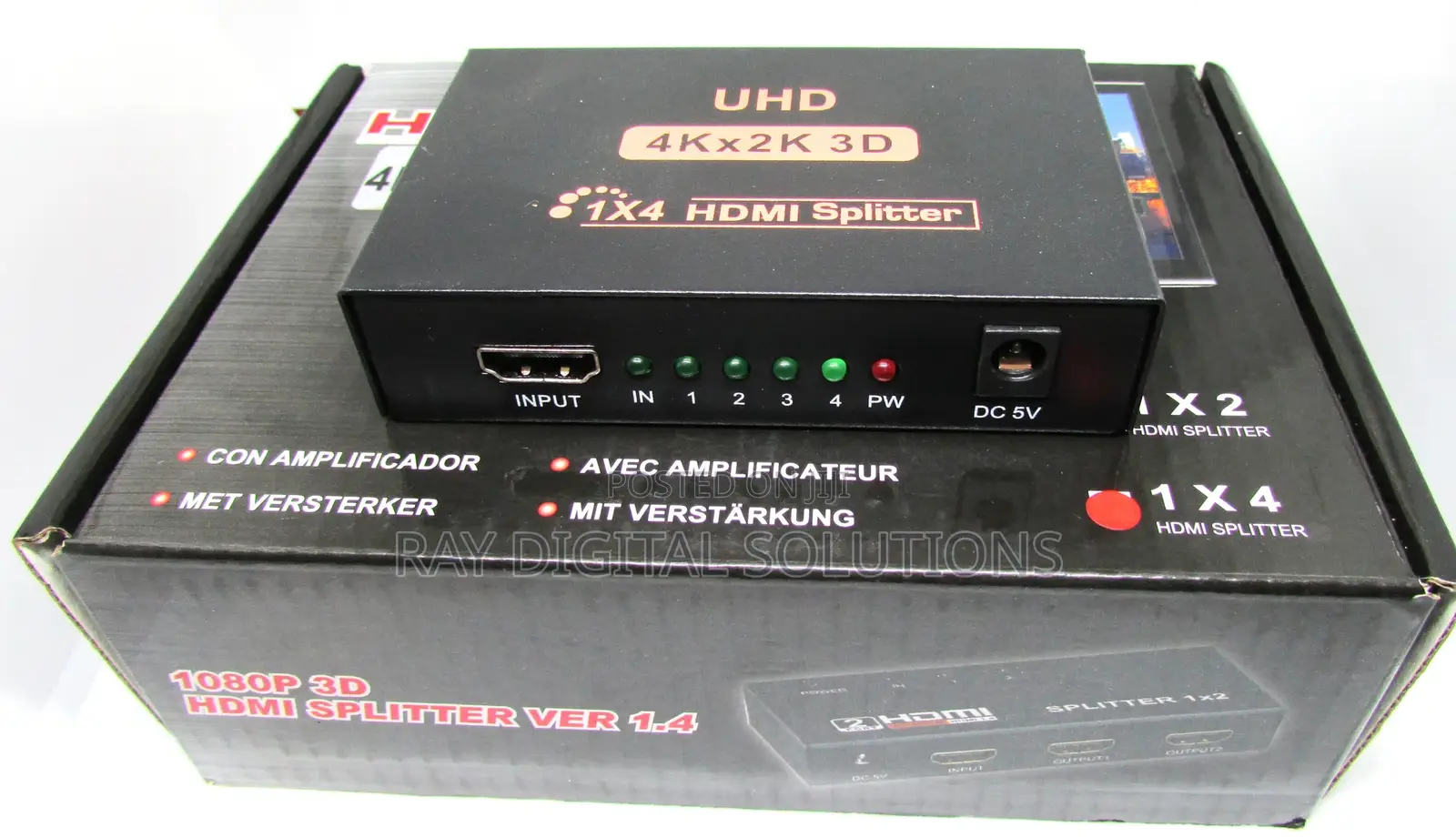 1080p 3d Hdmi Splitter Ver 1.4
