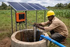 900w Solar Borehole Pump 140m Head 72v Kampala
