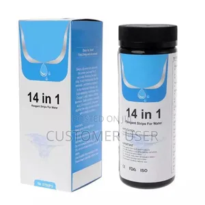 50 PCS 14-in-1 Home Drinking Water Test Strips Kit Water Quality Tool