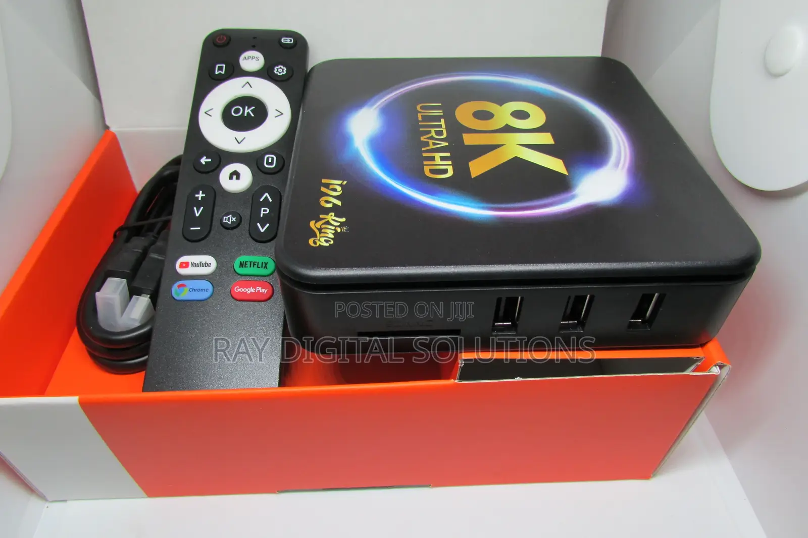 I96 King Android Tv Box 2.4g Wifi Streaming