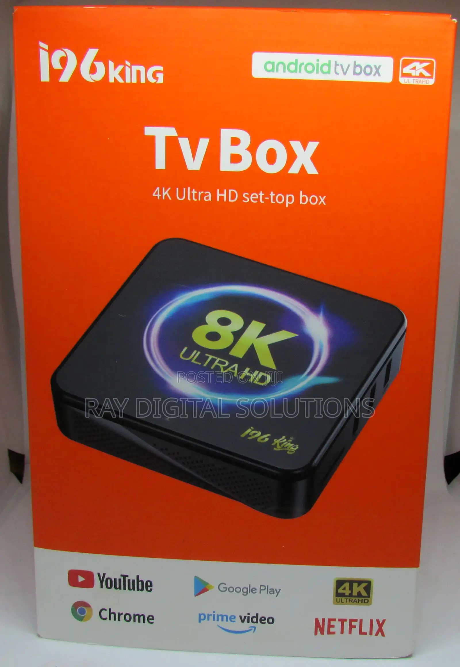 I96 King Android Tv Box 2.4g Wifi Streaming
