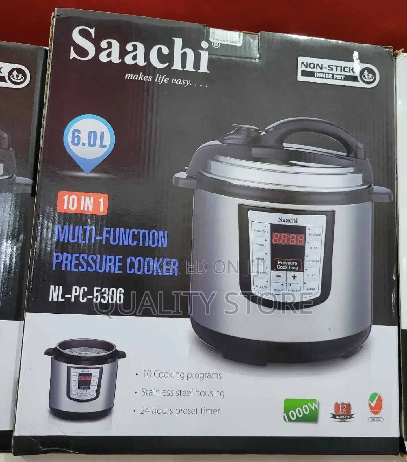 Saachi Multi-Functional Pressure Cooker10 in 1 6 L