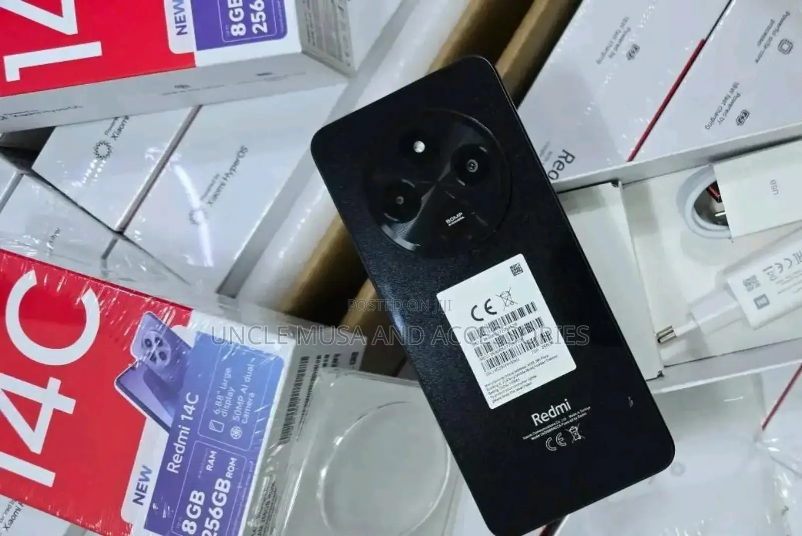 New Xiaomi Redmi 14C 256 GB Black