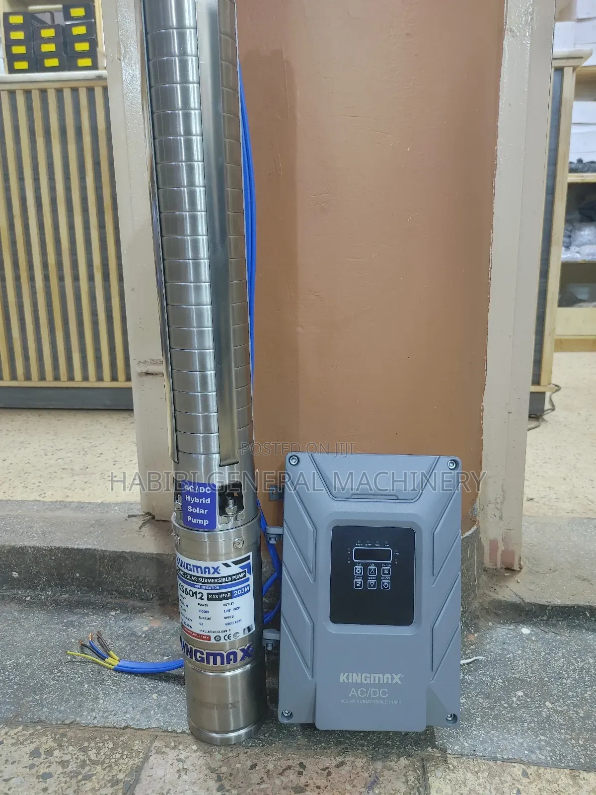 Kingmax Submersible 203m Hybrid Solar Pumps