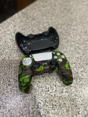 Ps5 Pad Customized Black N White Original Used