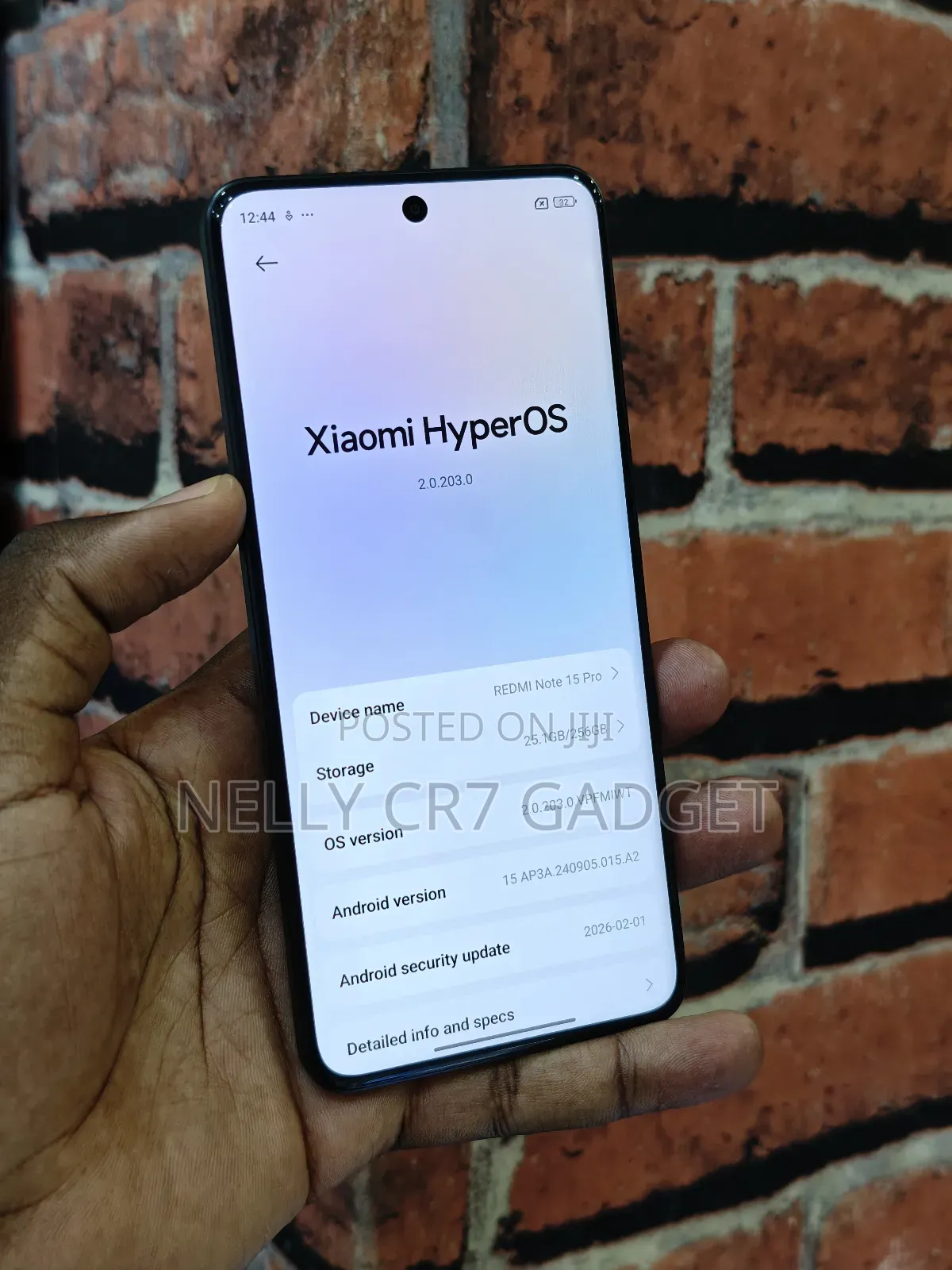 Xiaomi Redmi Note 15 Pro 256 GB Black