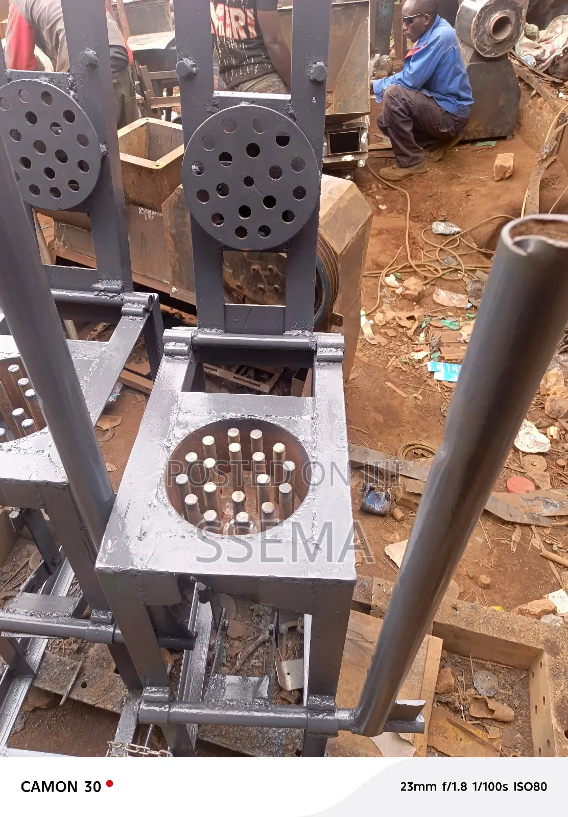 Single Honey Comb Briquettes Machine