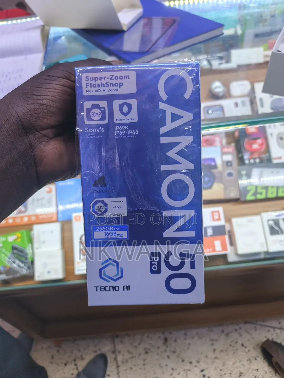 New Tecno Camon 50 Pro 256 GB Green