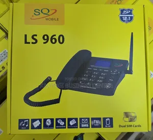 Dual Sim Landline Phone Wireless Desktop Telephone Ls 960