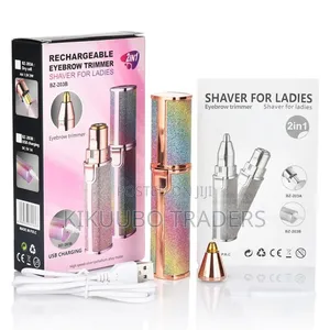 Rechargeable Eyebrow Facial Hair Trimmer for Women