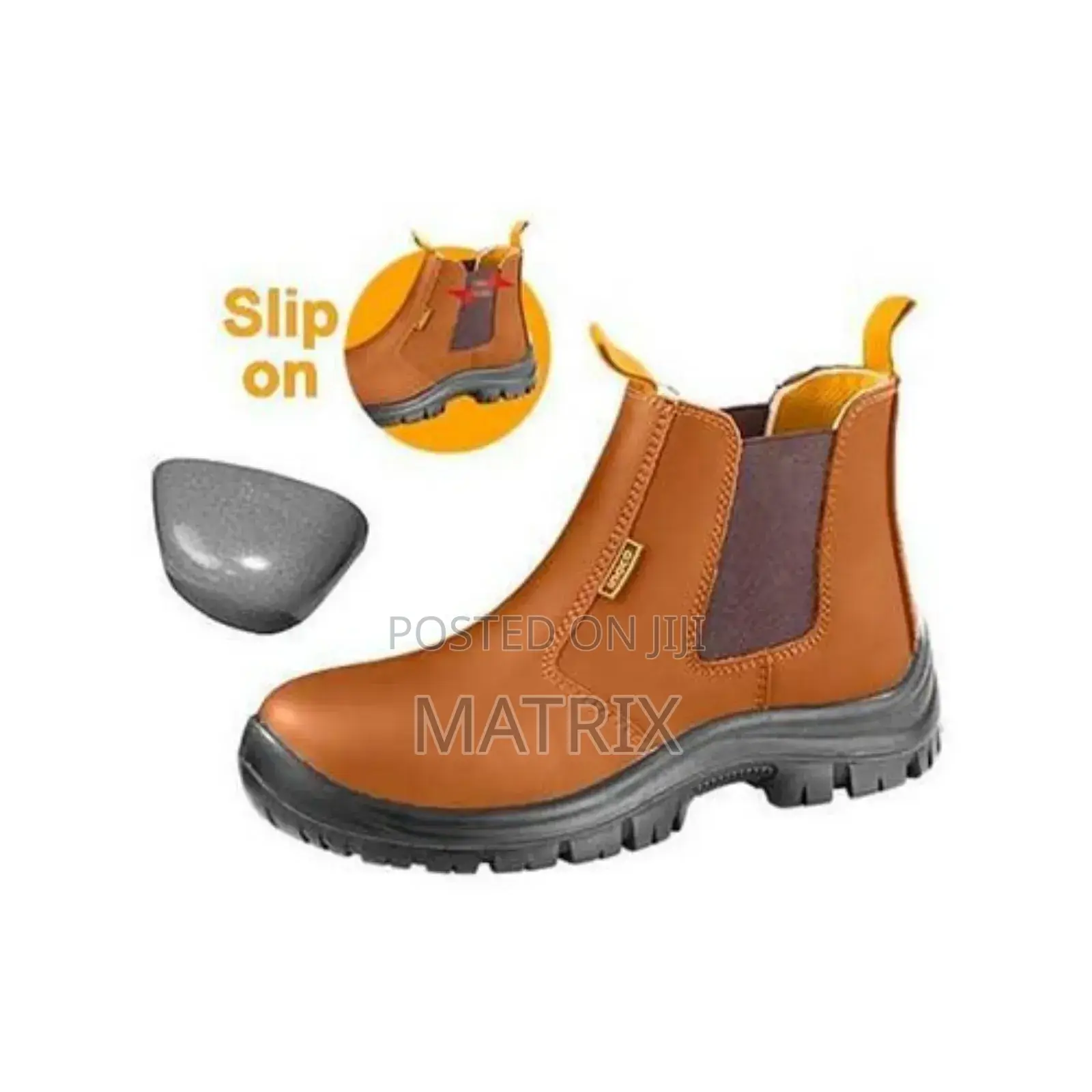 Ingco Slip On Safety Boots