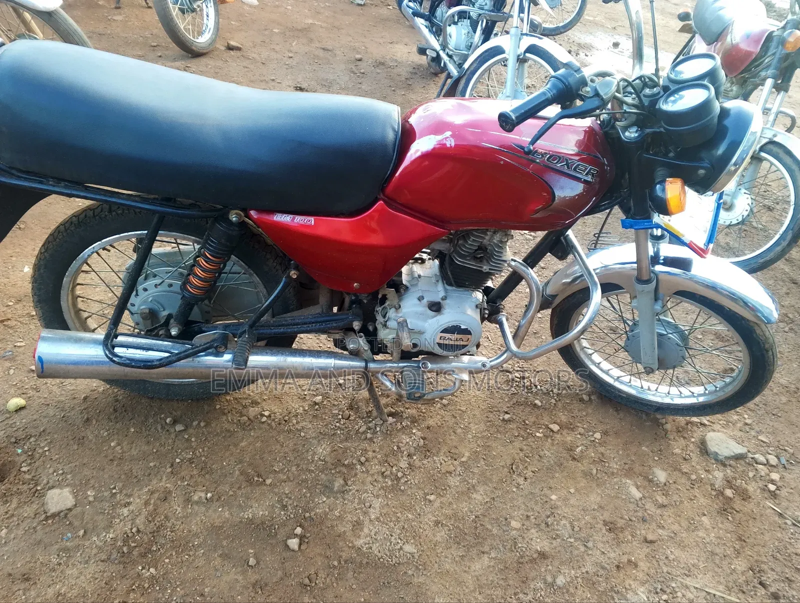 Bajaj Boxer 100 2021 Red
