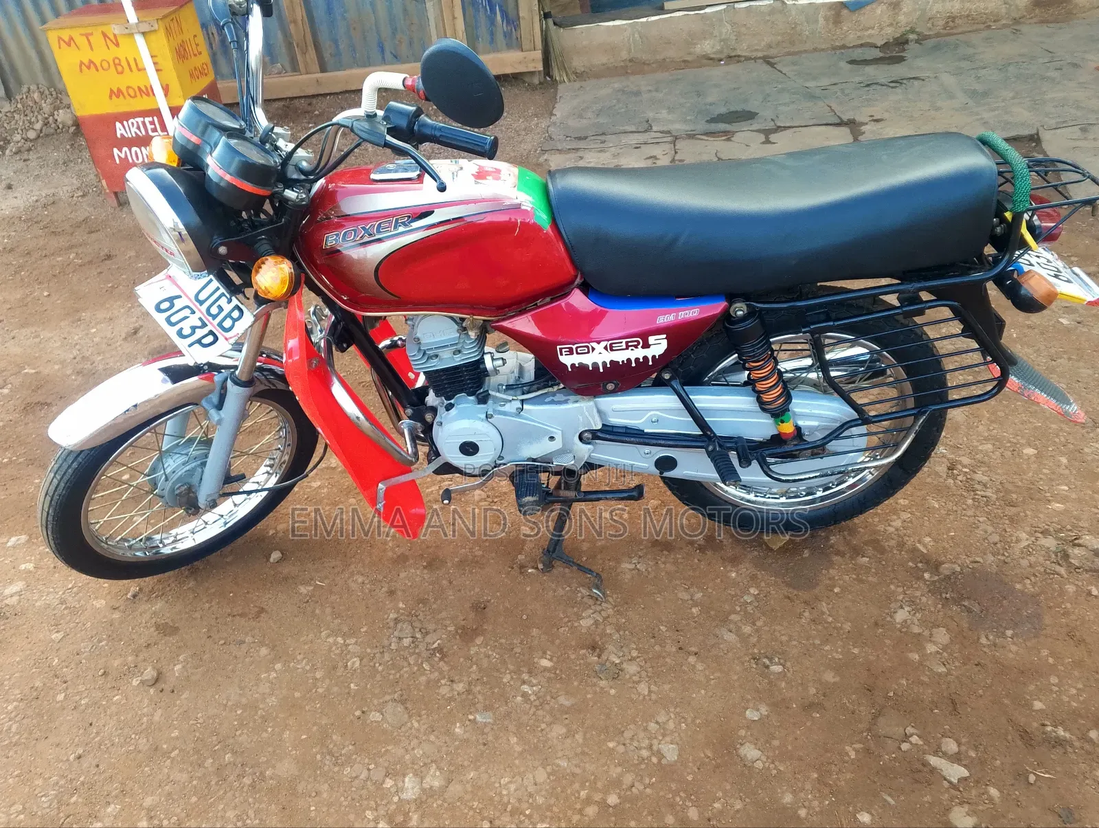 Bajaj Boxer 100 2024 Red