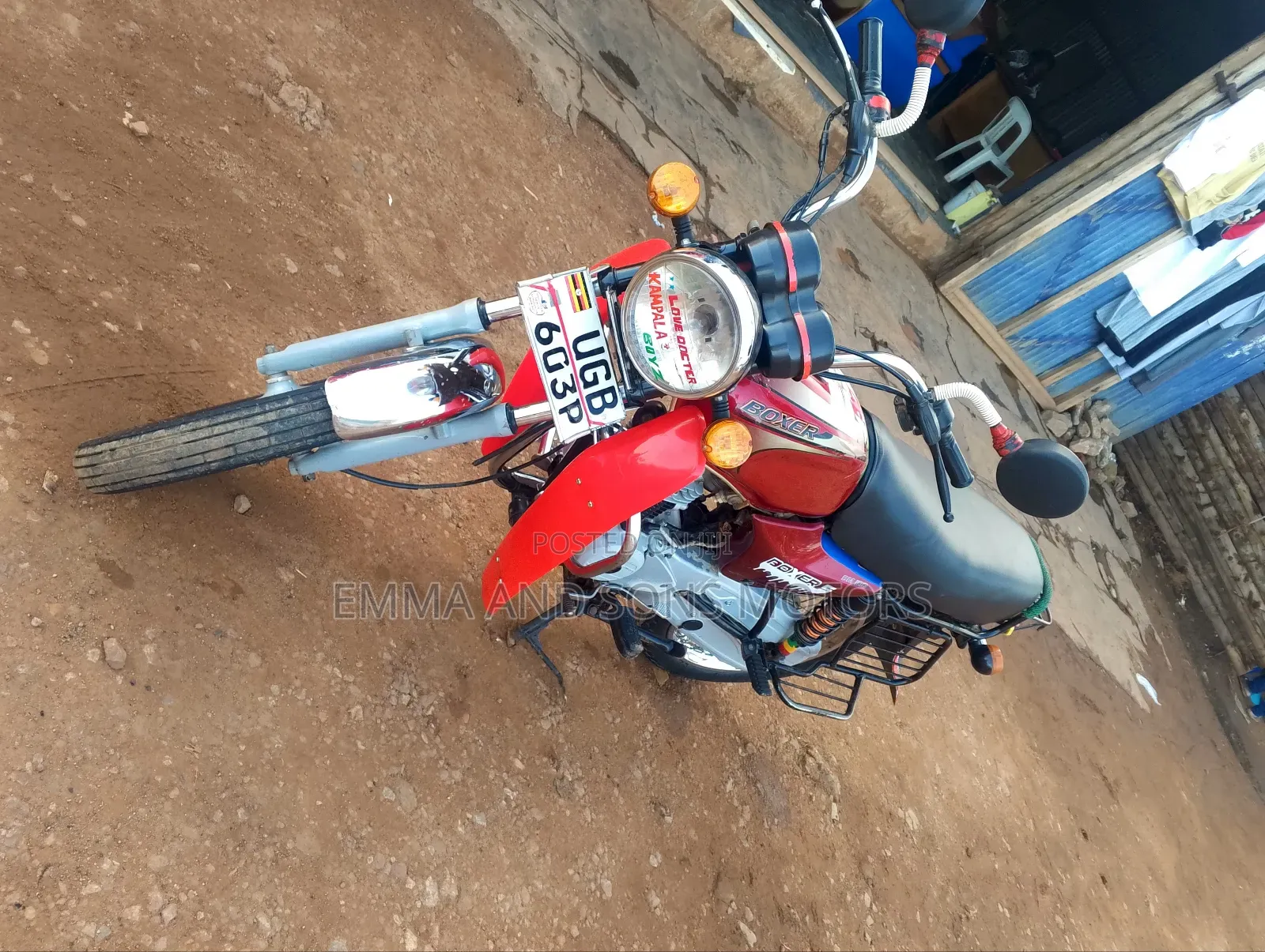 Bajaj Boxer 100 2024 Red