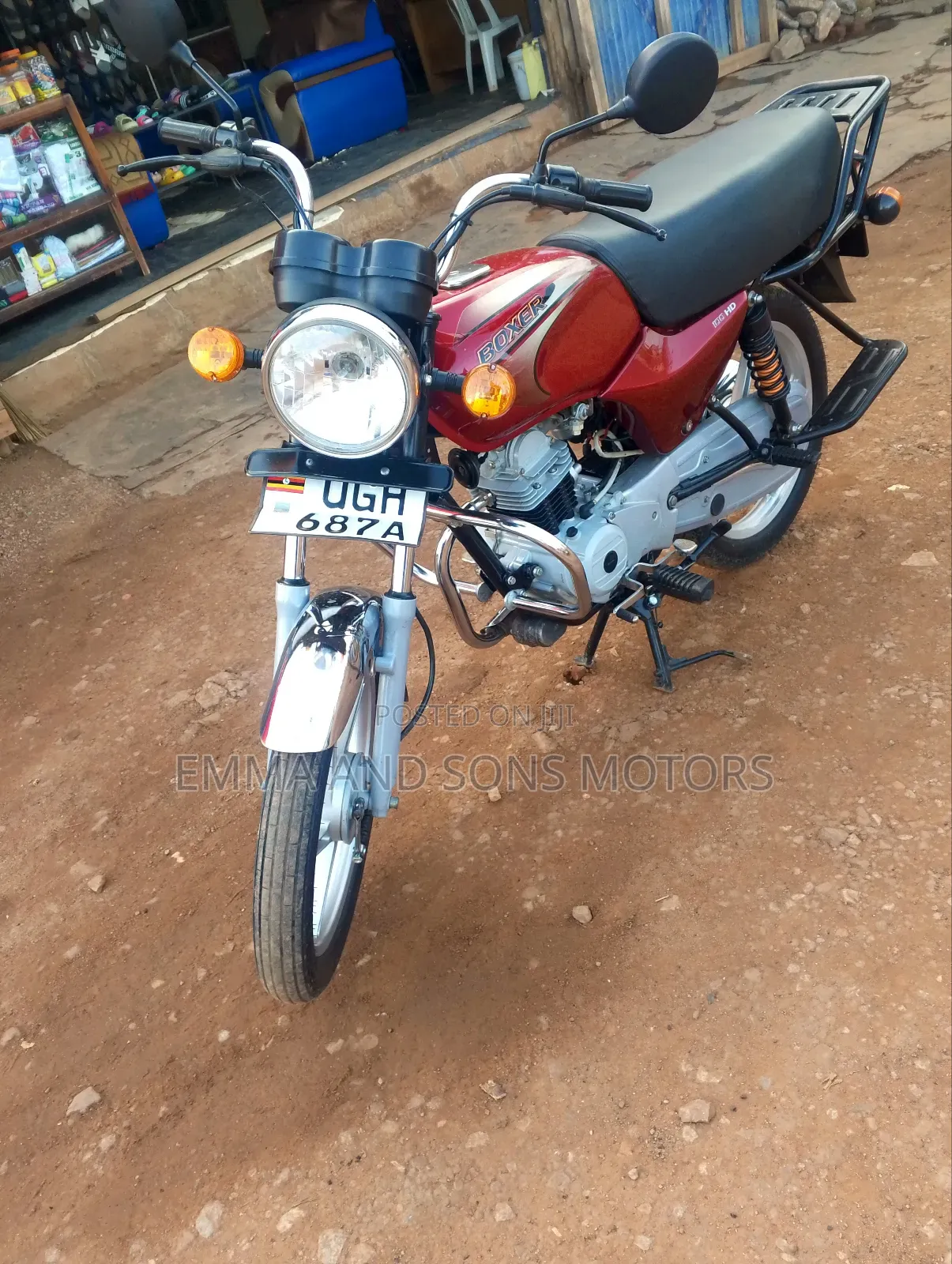 Bajaj Boxer 100 2025 Red