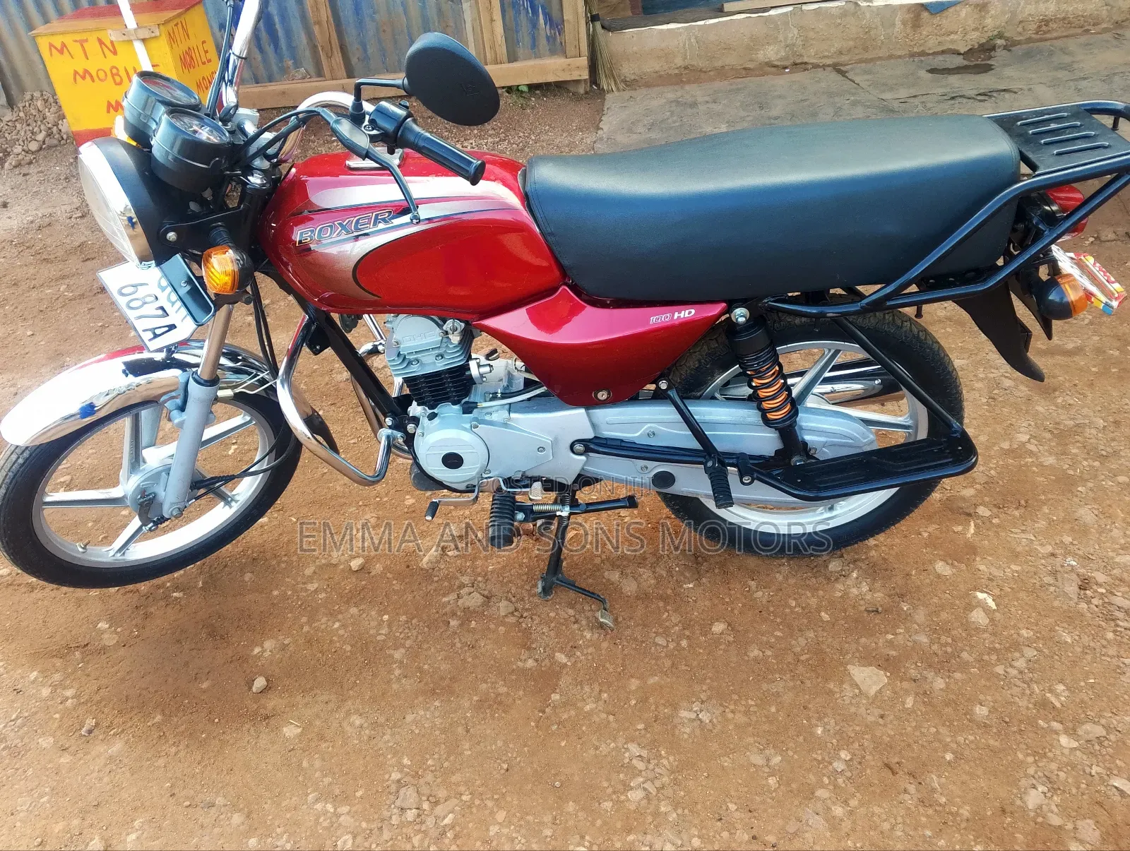 Bajaj Boxer 100 2025 Red
