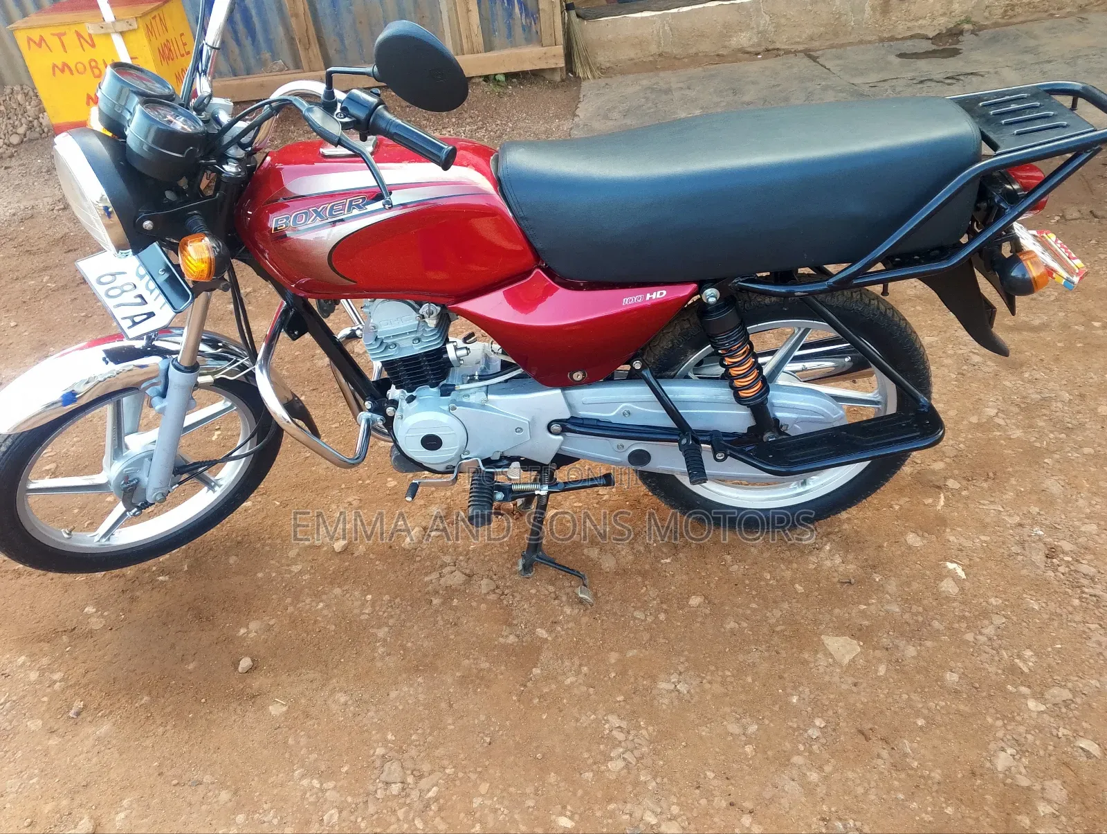 Bajaj Boxer 100 2025 Red