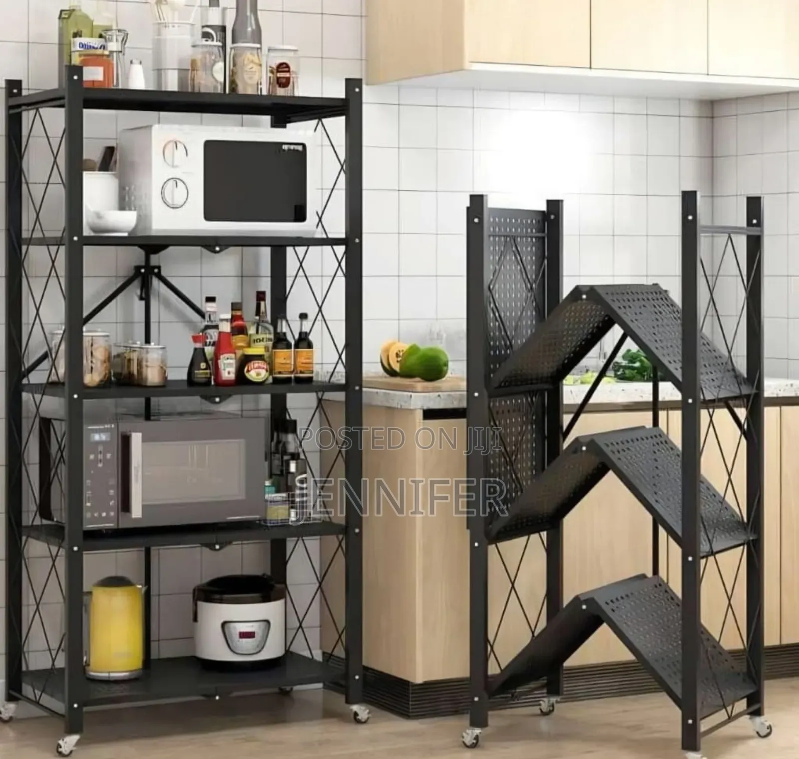 5 Layer Foldable Kitchen Rack