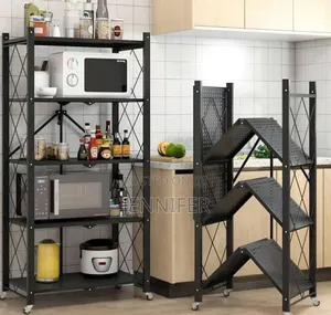 5 Layer Foldable Kitchen Rack