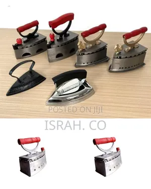 Metallic Charcoal Iron Good for Ironing All Fabrics During Power