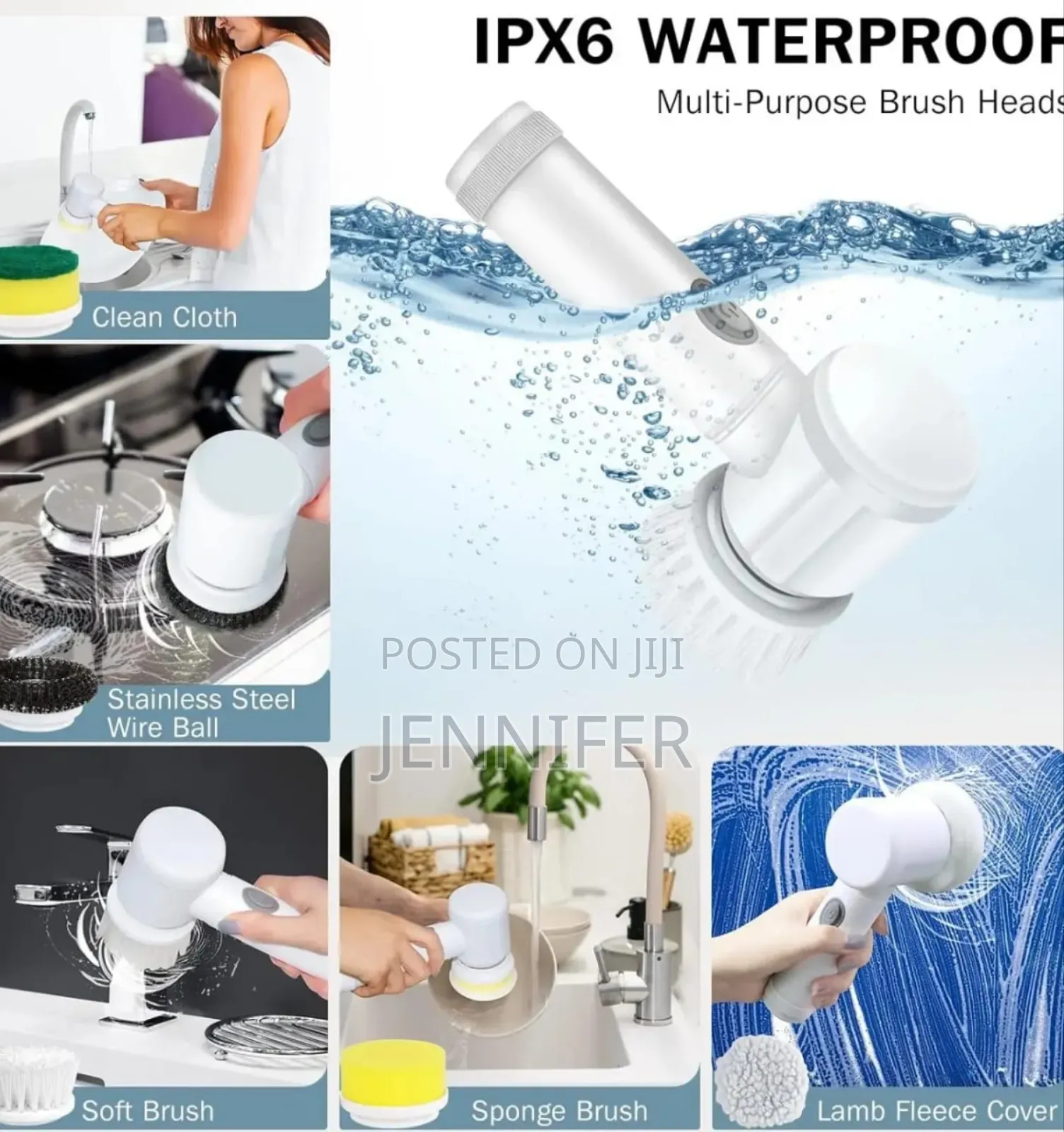 4in1 Multifunctional Kitchen Cleaning Brush