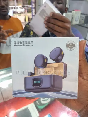 Wireless Button Microphone.