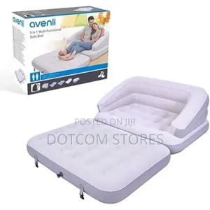 Avenli 5-in-1 Multifunction Flocked Sofa.