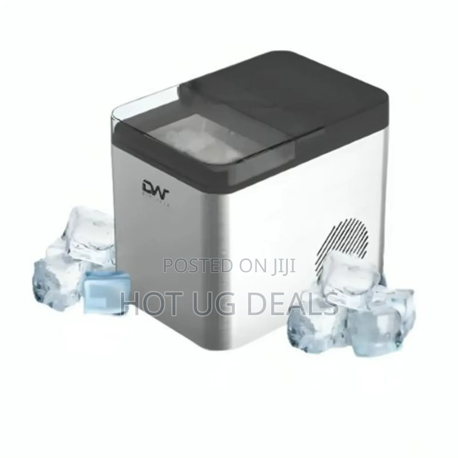 Digiwave Ice Cube Maker 12-15kgs Dw-icm-2022 - Silver & Black