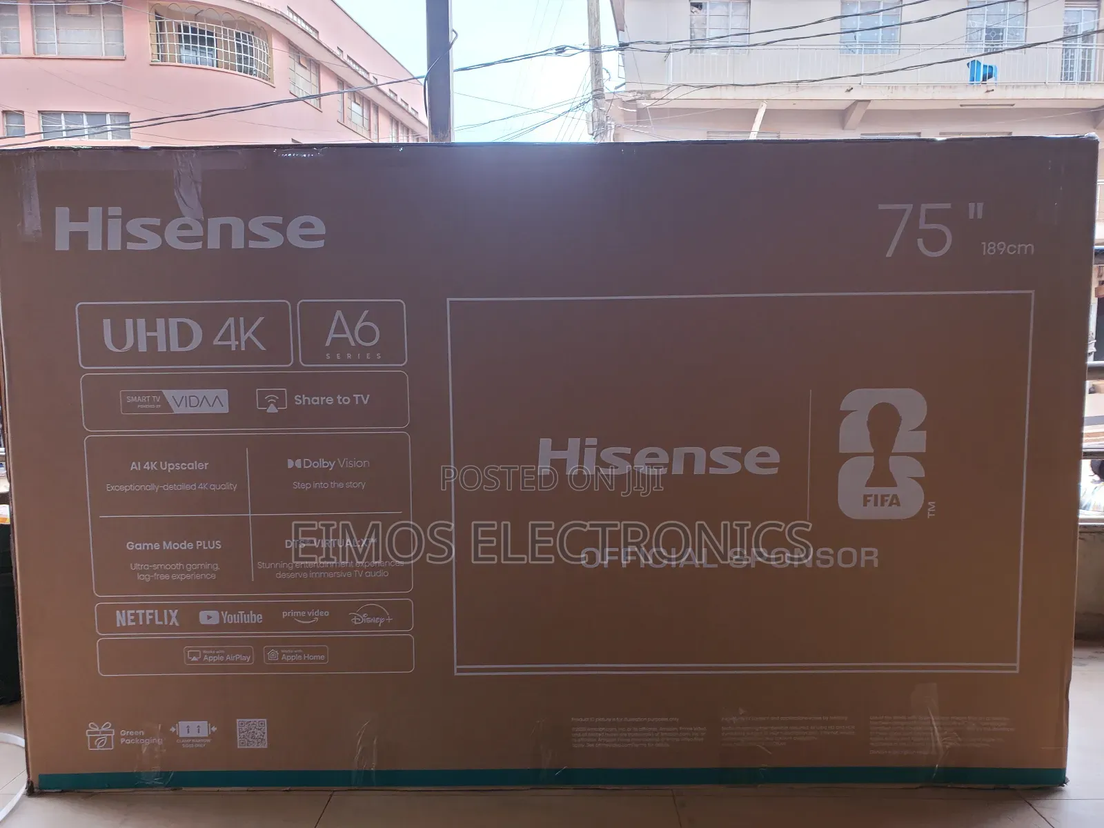 Hisense 75"A 6 Series Smart Tv Set