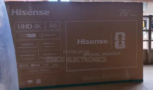 Big Screen Deal 75" A6 Series Smart Ultra Hd