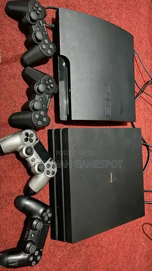 Playstation 4 Pro (Ps4) and Playstation 3 (Ps3) Slim Bundled Package