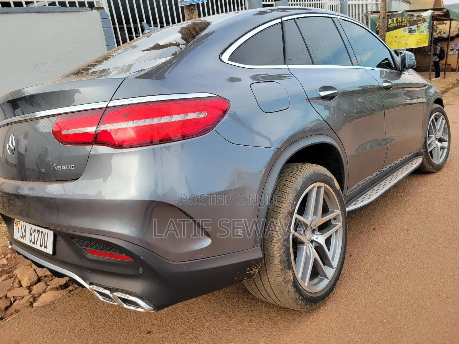 Mercedes-Benz GLE-Class GLE 350d 4MATIC 2017 Gray