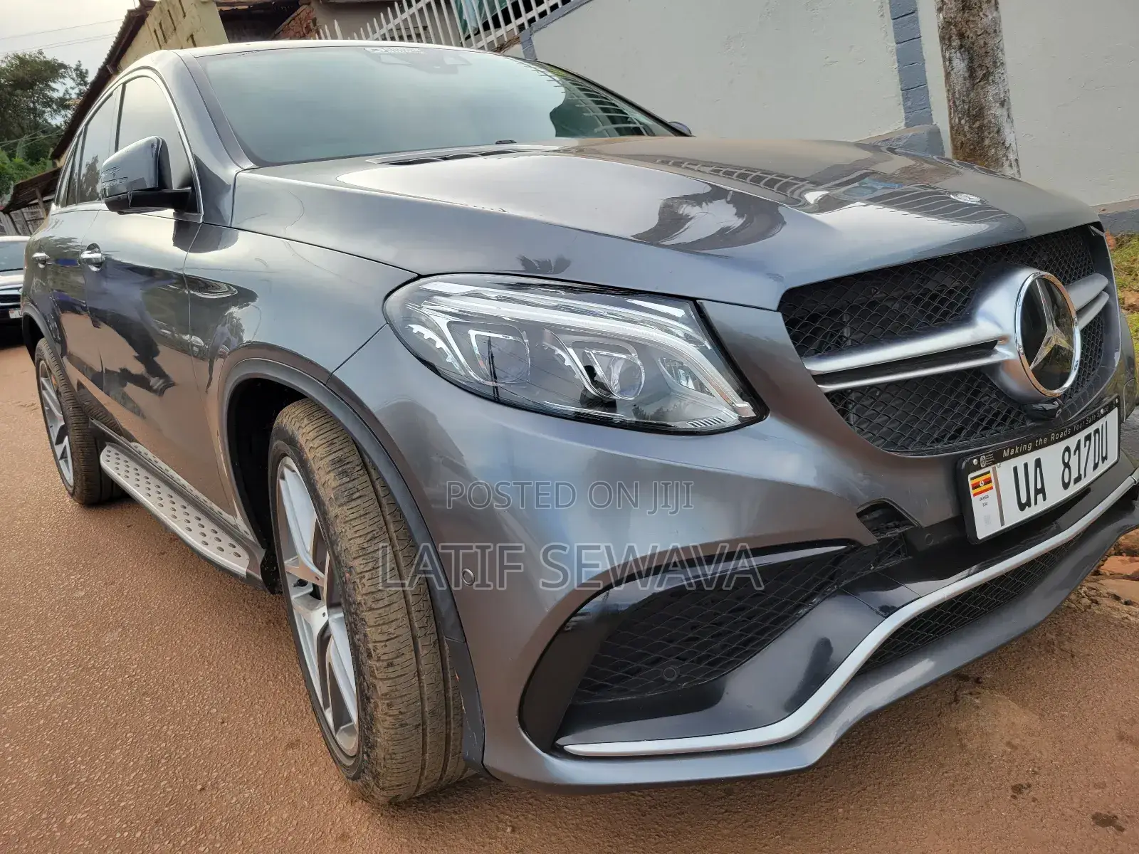 Mercedes-Benz GLE-Class GLE 350d 4MATIC 2017 Gray