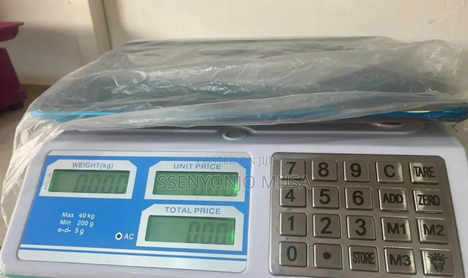 Bench Scale Digital Business Weighing Scale 30kg Stainless Steel