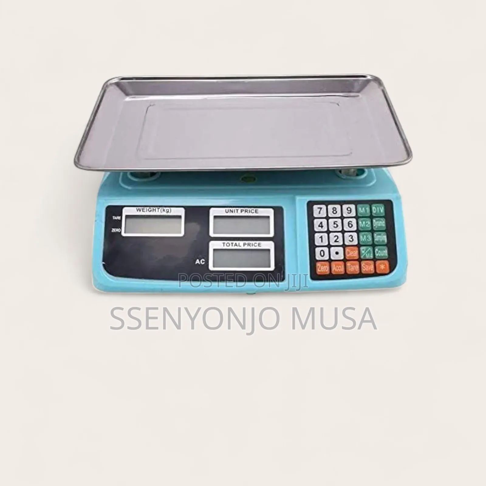 Bench Scale Digital Business Weighing Scale 30kg Stainless Steel