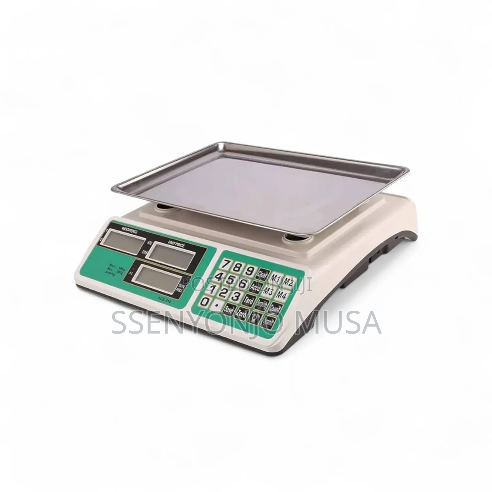Bench Scale Digital Business Weighing Scale 30kg Stainless Steel