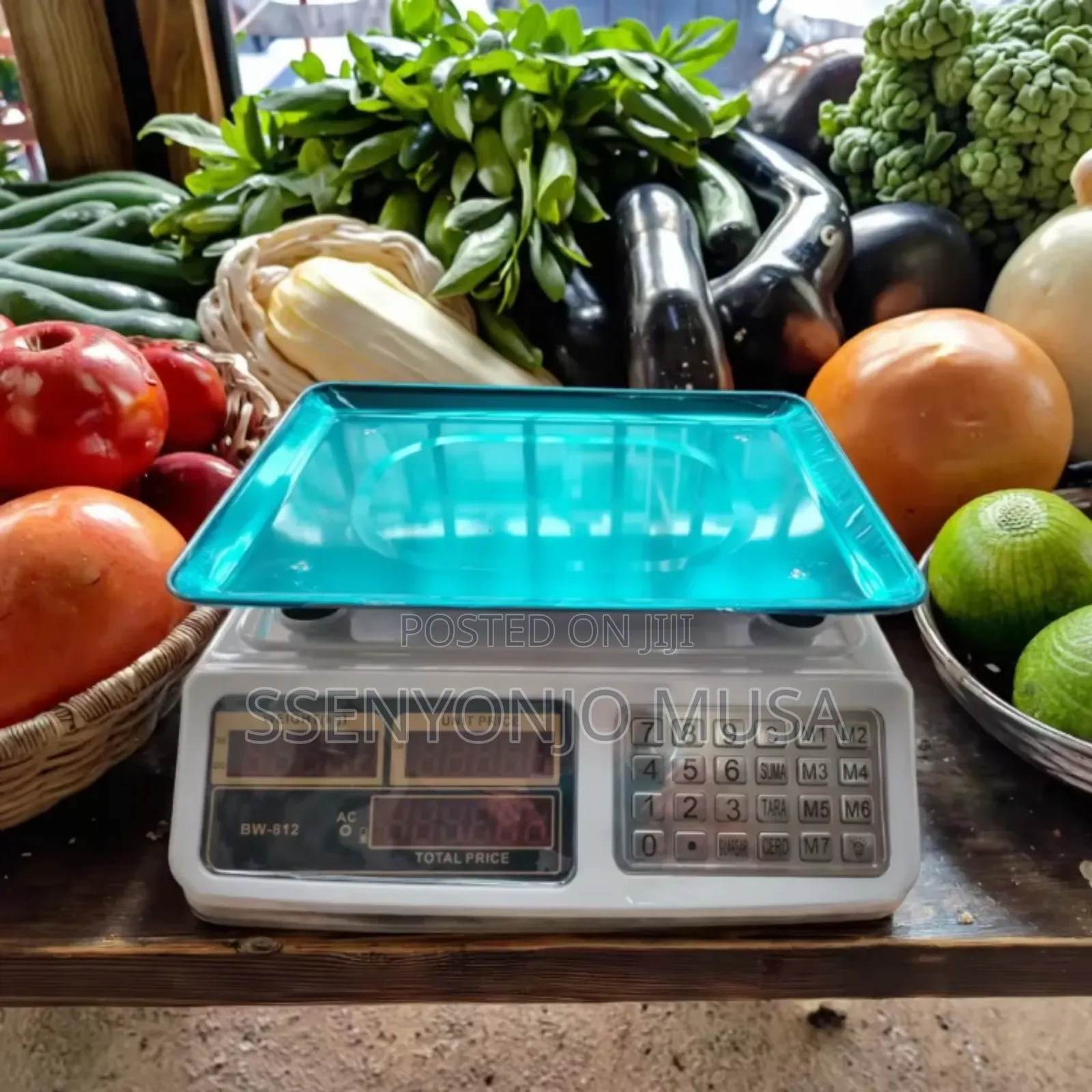 Bench Scale Digital Business Weighing Scale 30kg Stainless Steel
