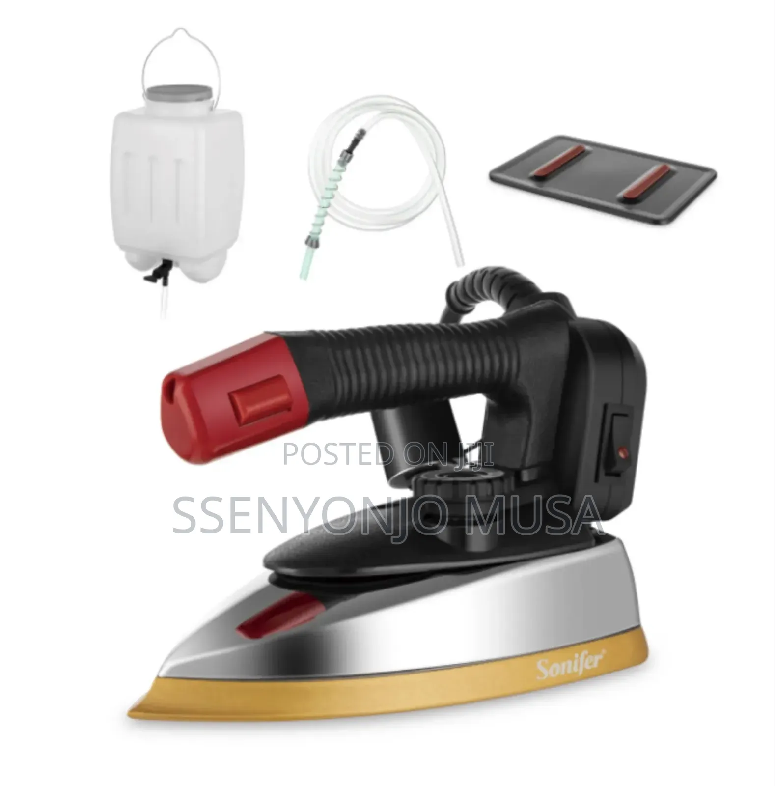 Sonifer 1400w Commercial Hanging Gravity Feed Steam Press Iron With 4l