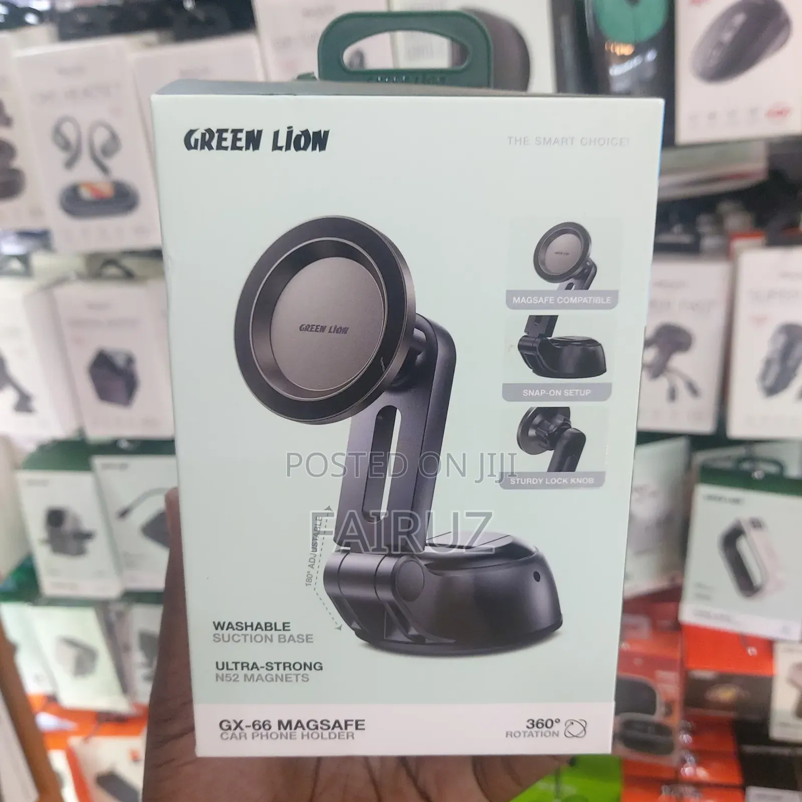 Greenlion Magsafe Washable Car Phone Holder