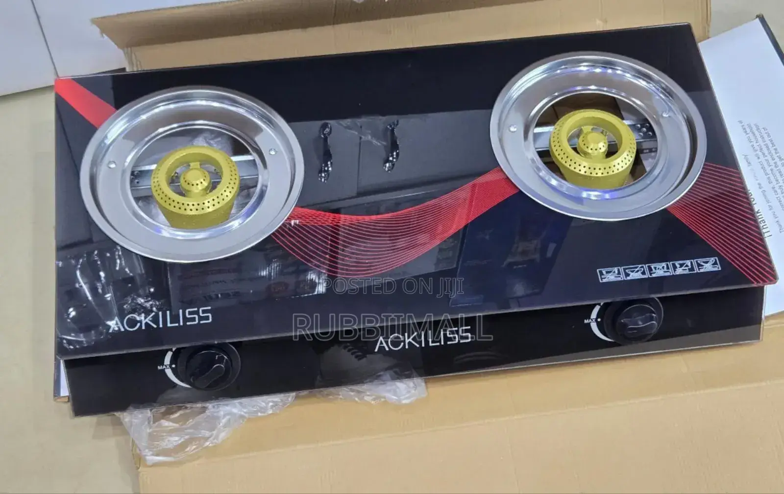 Ackiliss Double Gas Plate