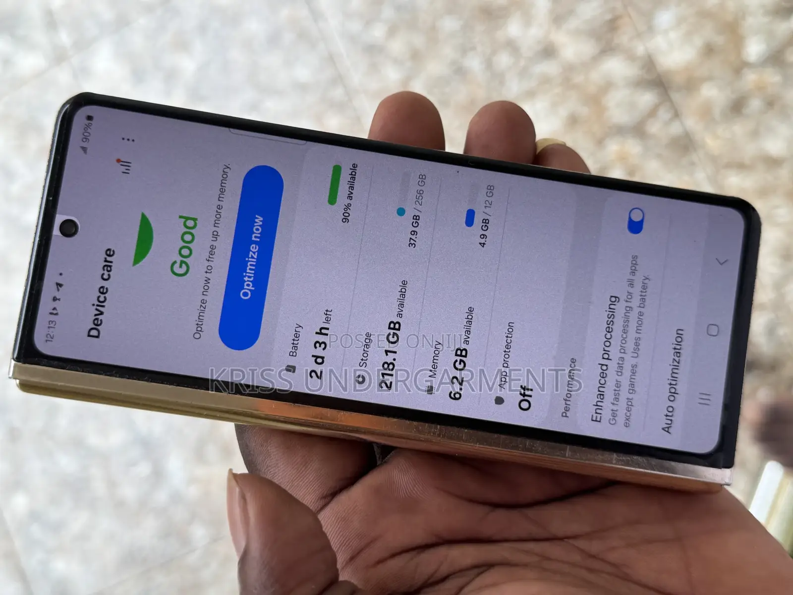 Samsung Galaxy Z Fold 3 256 GB Black