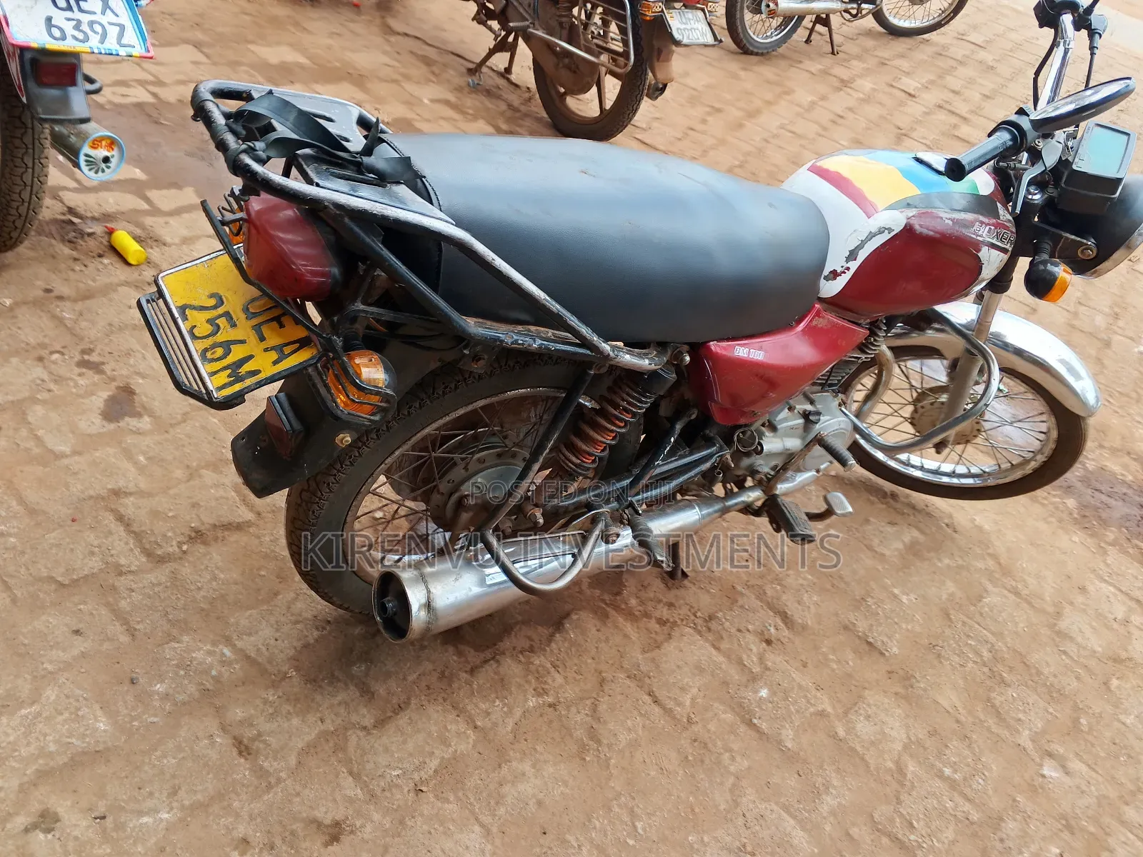 Bajaj Boxer 100 2017 Red