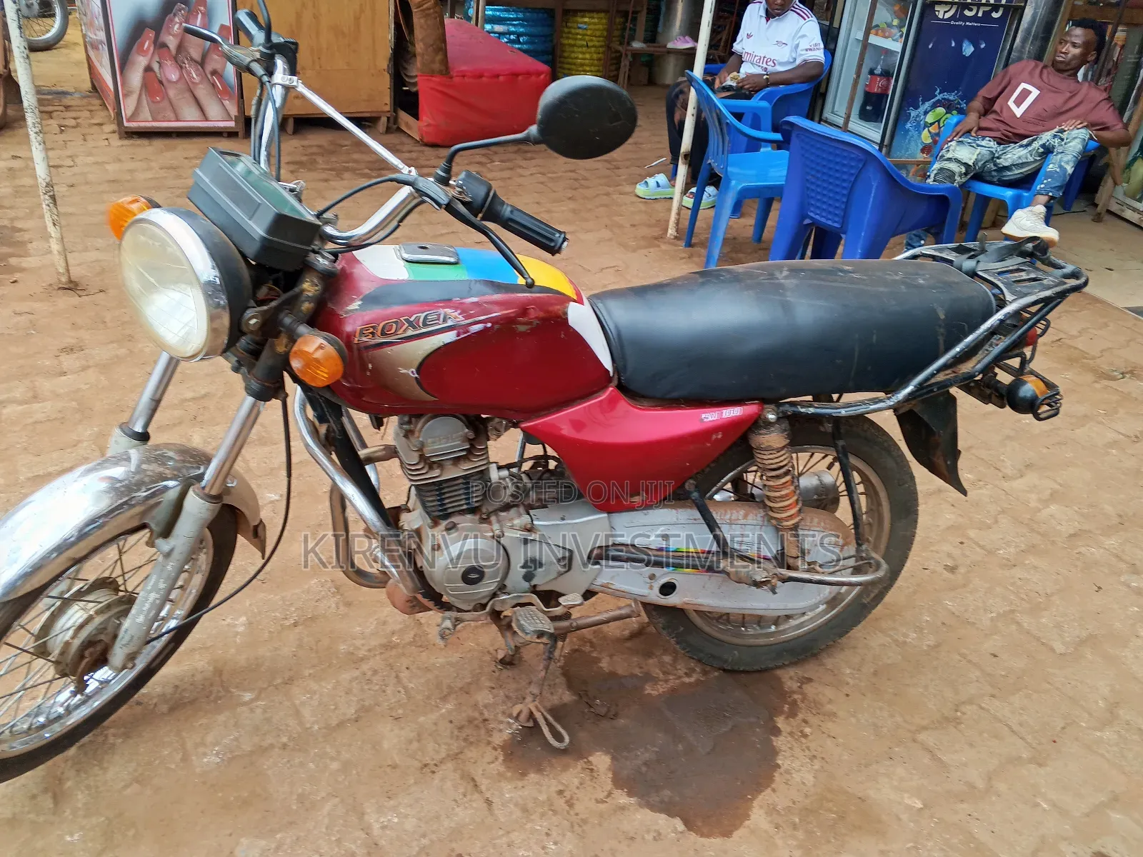 Bajaj Boxer 100 2017 Red